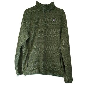 Avalanche Outdoor Supply Company Green Pullover Mens Size Medium